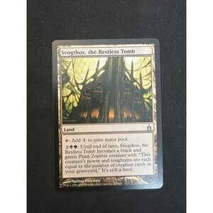 Svogthos, The Restless Tomb Ravnica City of Guilds Mtg Magic Card Land 285 LP